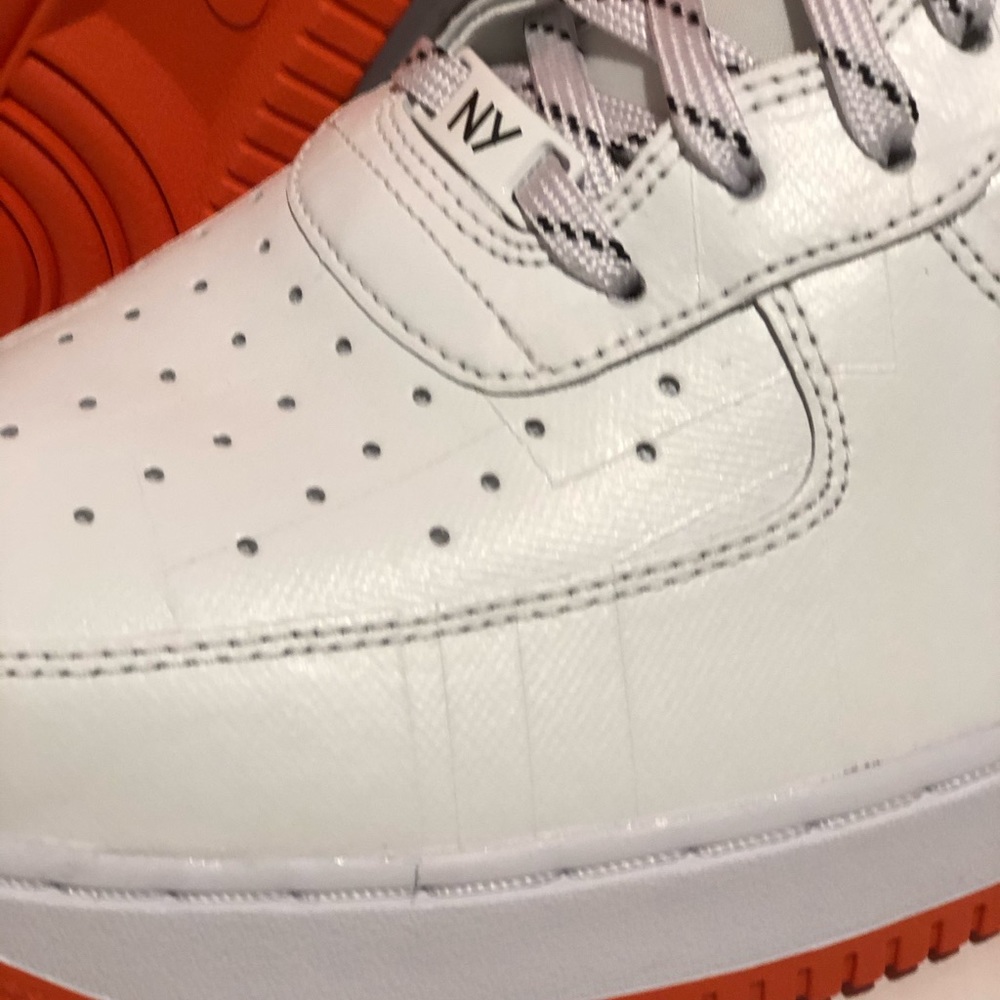 Nike Air Force 1 07 lv8 NY vs NY CJ5848-100 SZ  15 - Picture 4 of 9